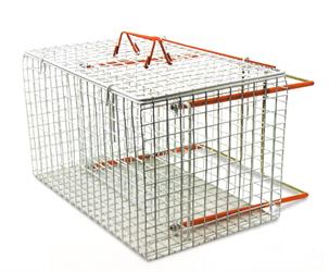 Gabbia contenzione per iniezioni con parete mobile 50x32x40cm