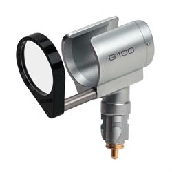 Testina aperta otoscopio Heine con lente orientabile 2,5V