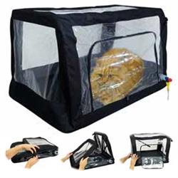 Gabbia ossigenoterapia grande dim.: 110 x 65 x 65 cm.