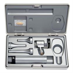 Set Otoscopio Heine manico a batteria 2,5v e coni in senalon