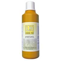 LH Iodo 10% Disinfettante allo iodopovidone - Flac.1 lt giallo