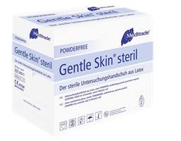 Guanti lattice ster.senza polv. Gentle Skin large (8-8,5) x50pz.